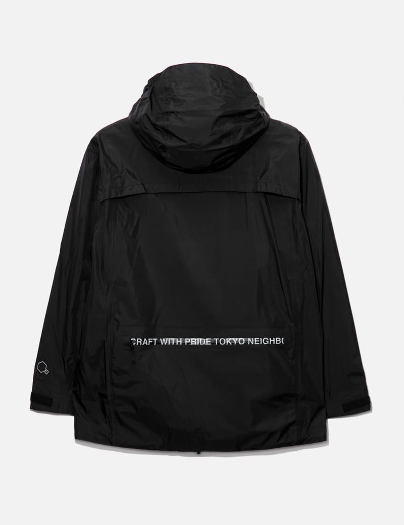 Neighborhood Logo Tape Rain Jacket