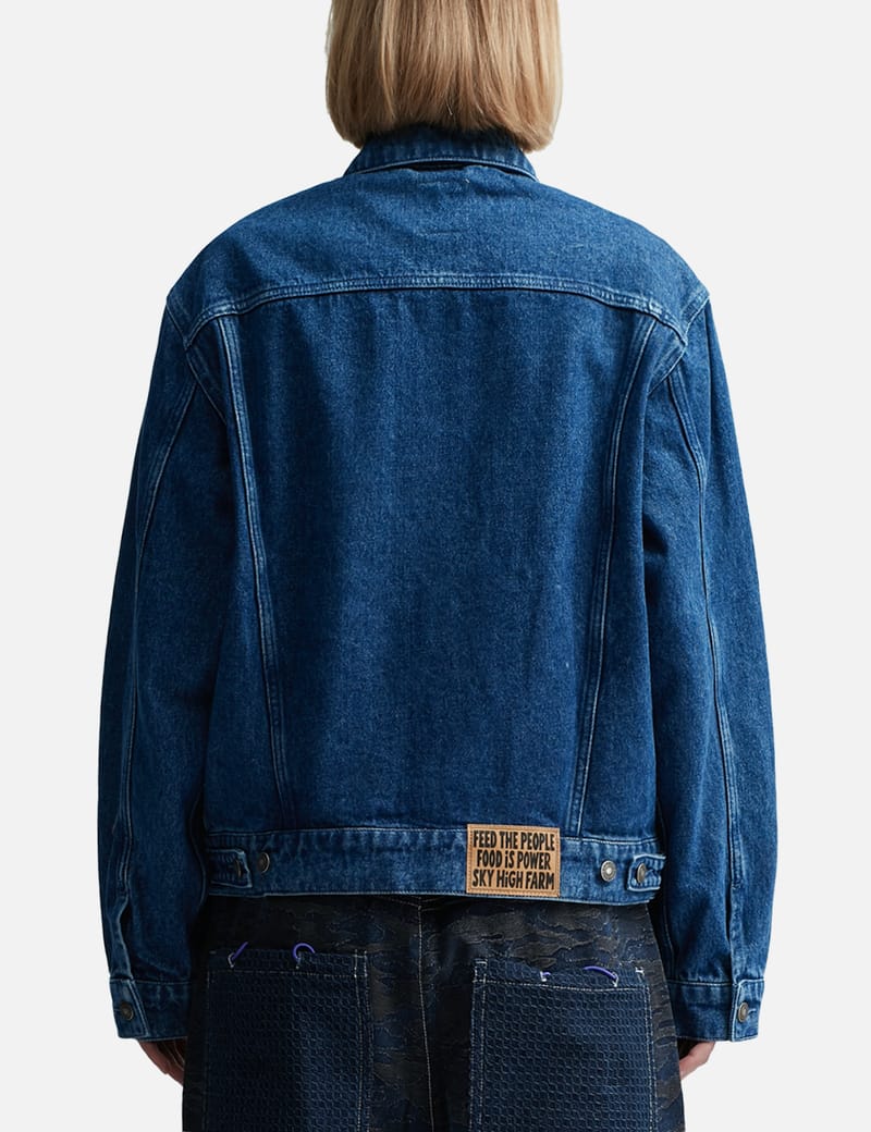 Sky High Farm Workwear - ペレニアル ロゴ デニム トラッカー