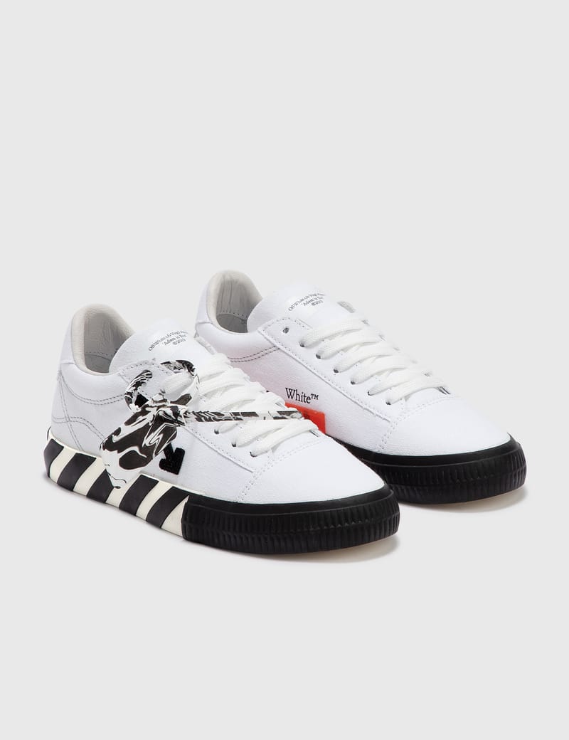 Off-White™ - Low Vulcanized Canvas Sneaker | HBX
