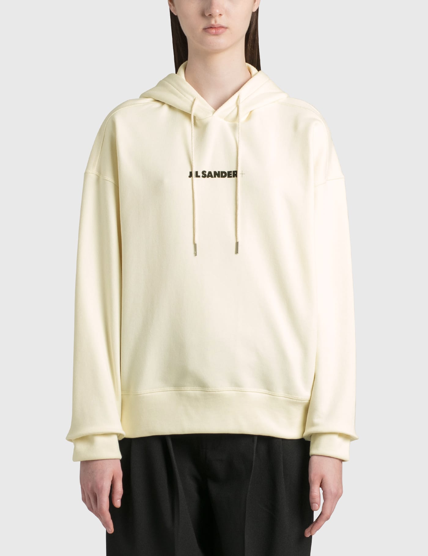 Jil Sander - Jil Sander+ Logo Hoodie | HBX - Globally Curated Fashion and  Lifestyle by Hypebeast