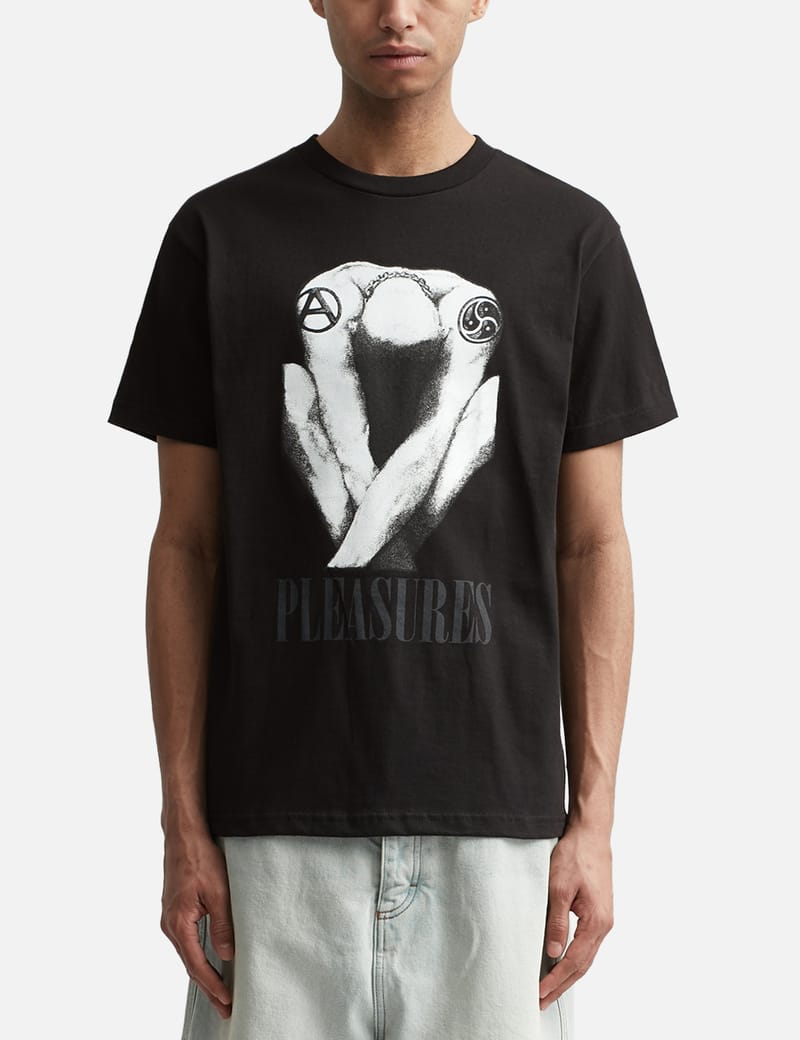 Pleasures - BENDED T-SHIRT | HBX - Globally Curated Fashion and