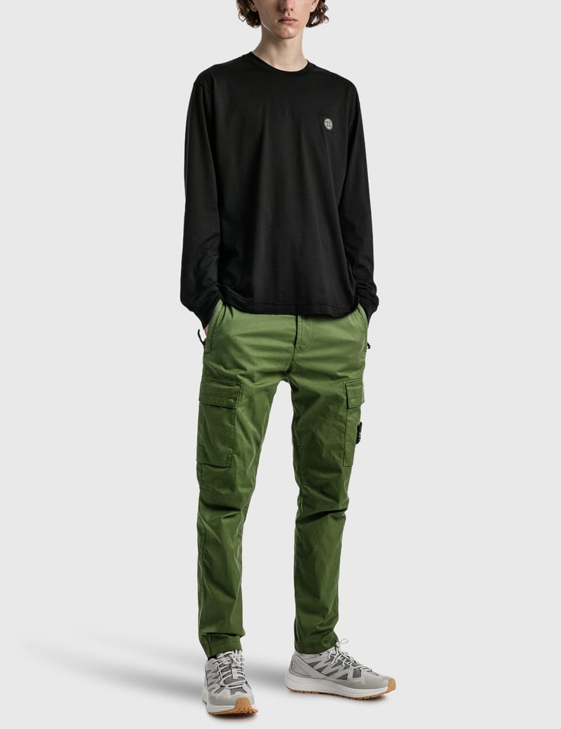 Stone Island - Cotton Regular Cargo Pants | HBX - Globally