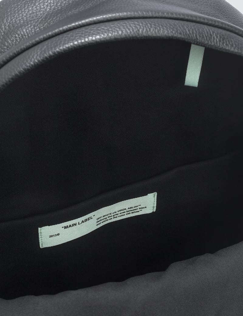 Off-White™ - Leather Backpack | HBX - ハイプビースト