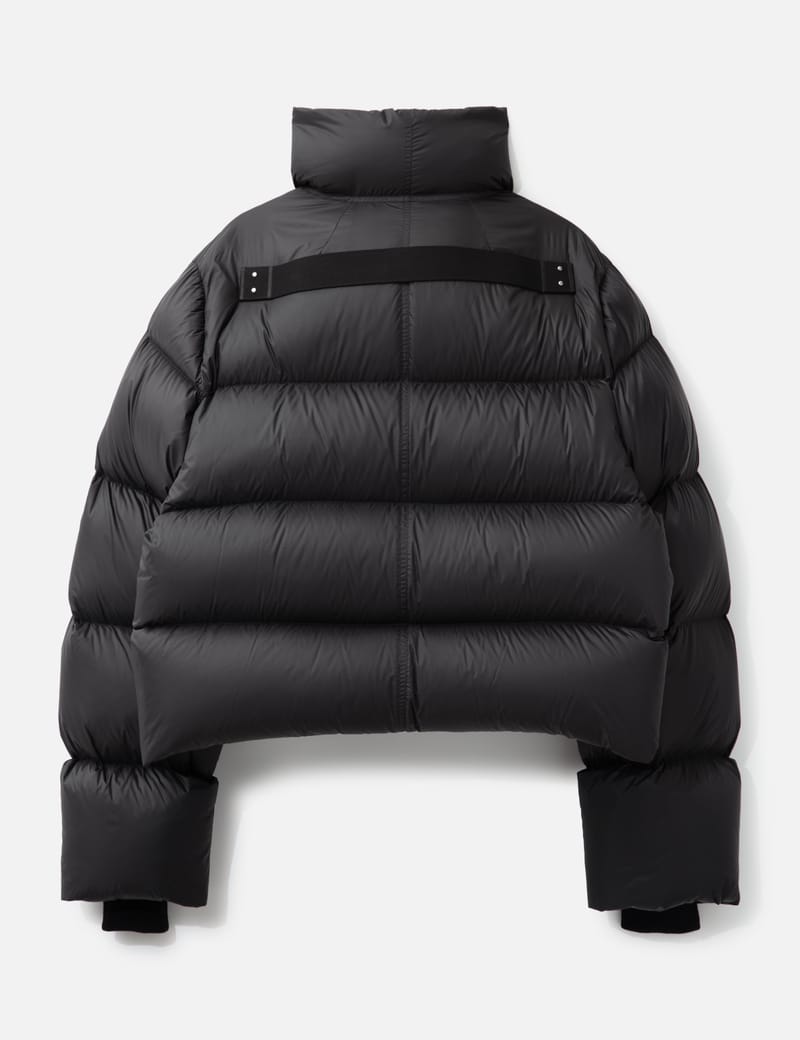 Rick Owens Turtle Jacket - Lightweight cropped nylon puffer with