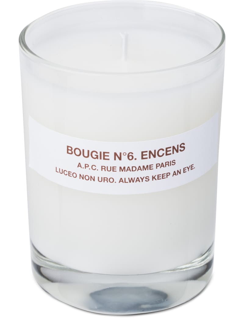 A.P.C. - Bougie Parfumee Candle Encens | HBX - Globally Curated