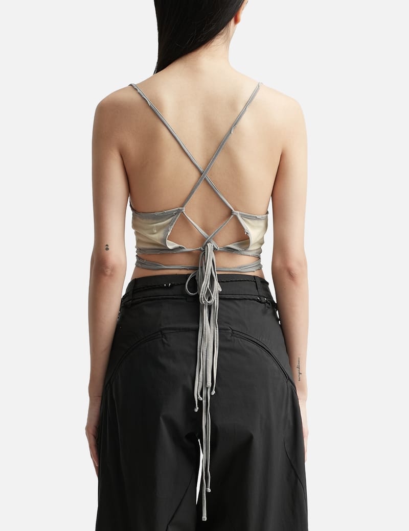 【関税込み】HYEIN SEO グレー Dyed Backstrap トップス Hyein Seo - DYE T-SHIRT | HBX - HYPEBEAST 为您搜罗全球潮流