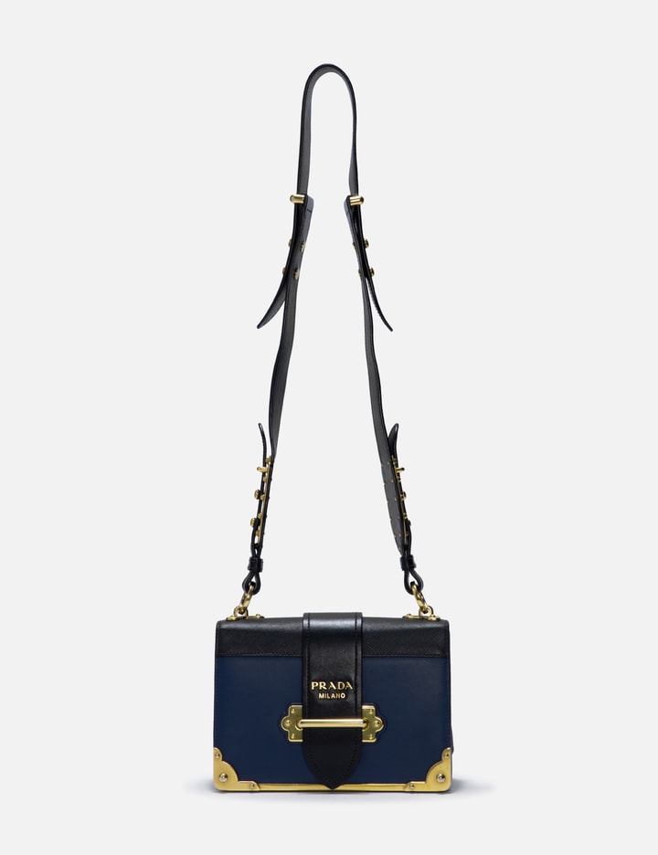 Prada - Prada Cahier Leather Bag | HBX