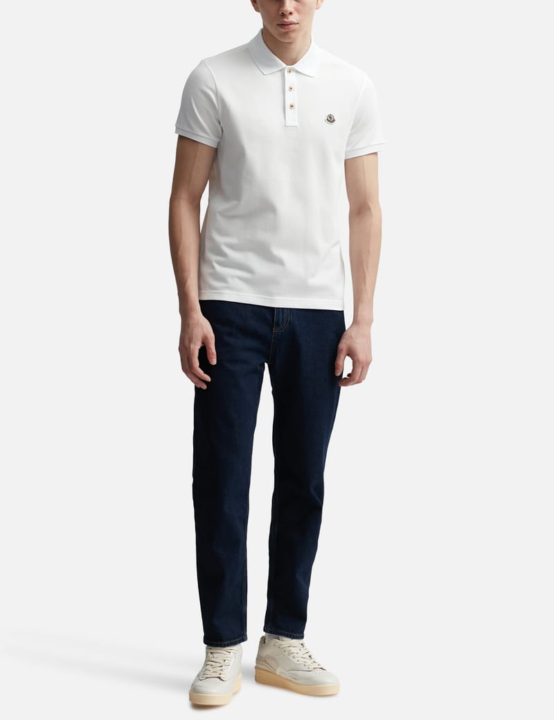 Moncler - Logo Polo Shirt | HBX - Globally Curated Fashion