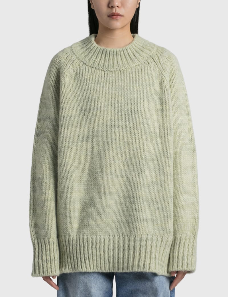 Maison Margiela - ROUND NECK SWEATER | HBX - Globally Curated