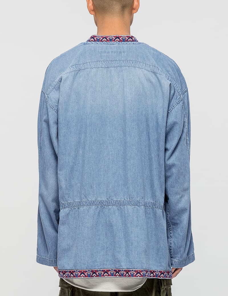 White Mountaineering - 6oz Denim Samue Shirt | HBX