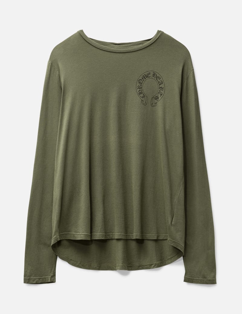 CHROME HEARTS - CHROME HEARTS LOGO LONG SLEEVES T-SHIRT | HBX