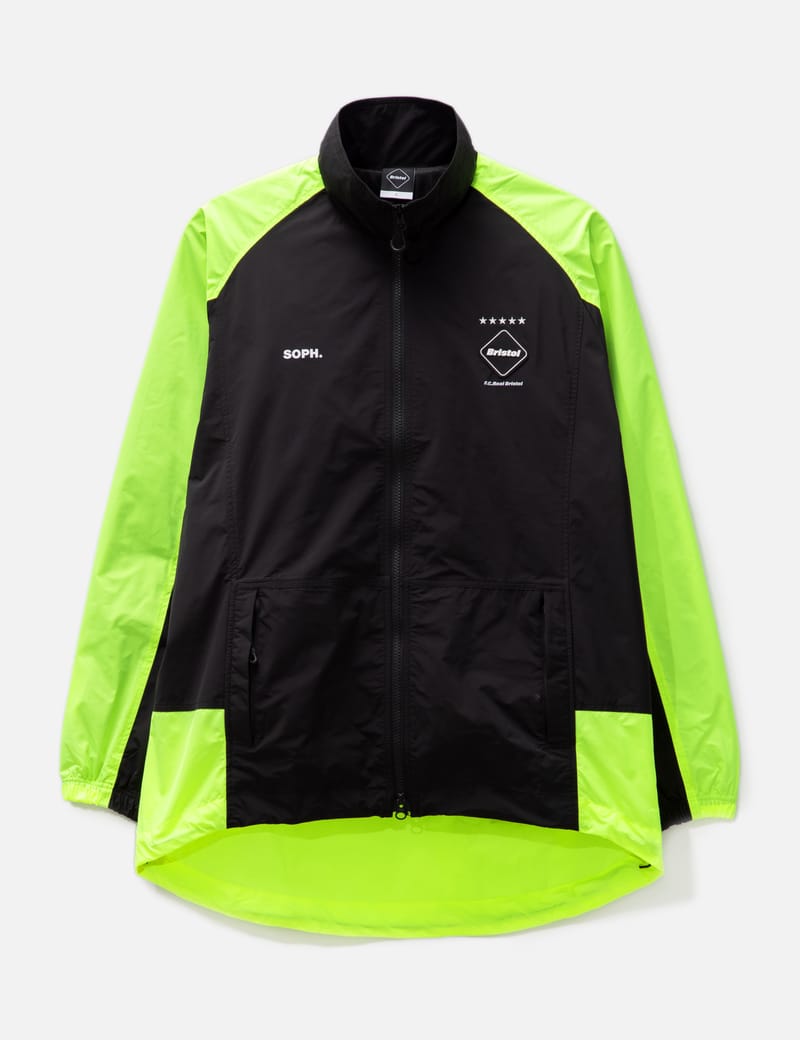 Long Tail Warm Up Jacket In Black