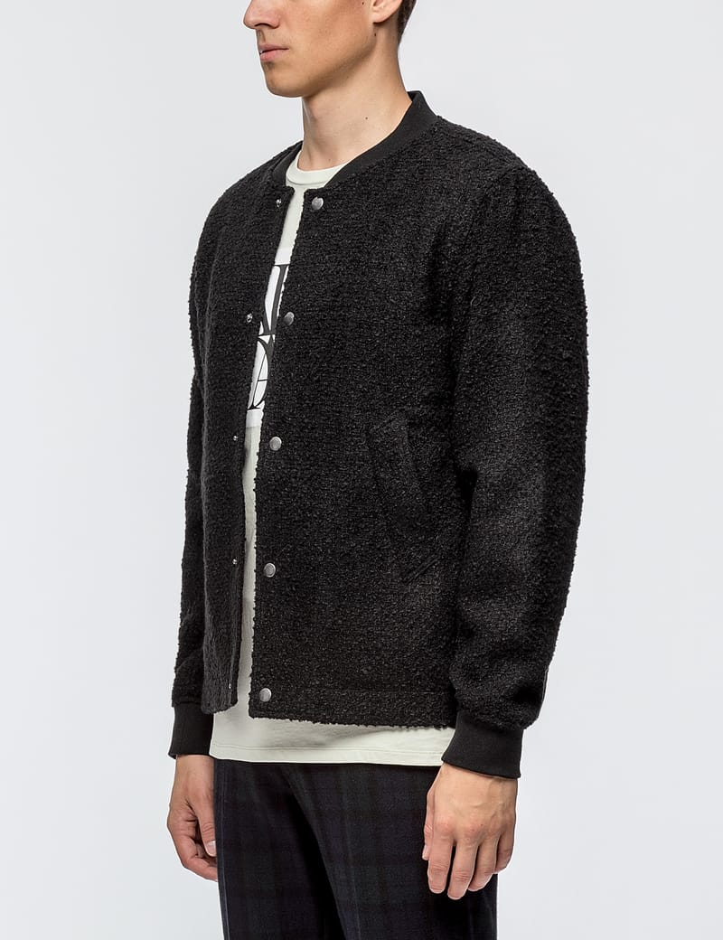 saturdays nyc スタジャン　varsity jacket award Saturdays Nyc - Julian Varsity Jacket | HBX