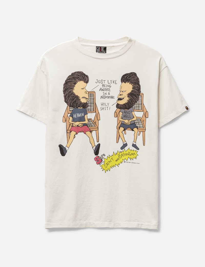 saint michael BAPEコラボTシャツ | hartwellspremium.com