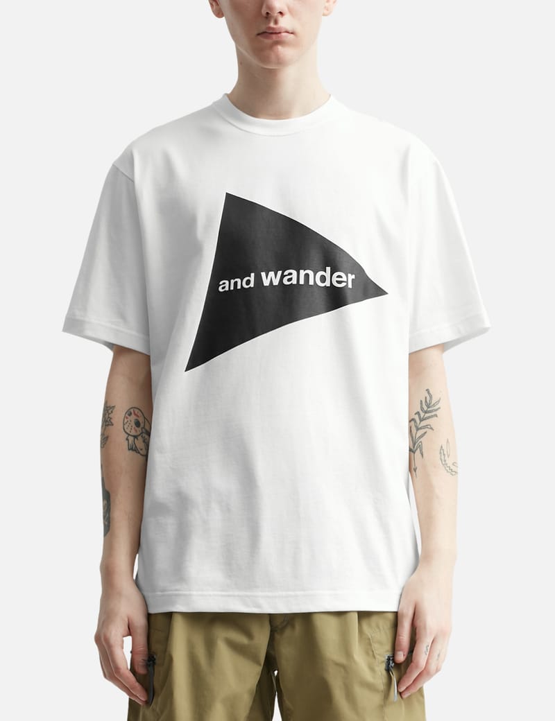 and wander - Big Logo T-shirt | HBX - Globally Curated Fashion and