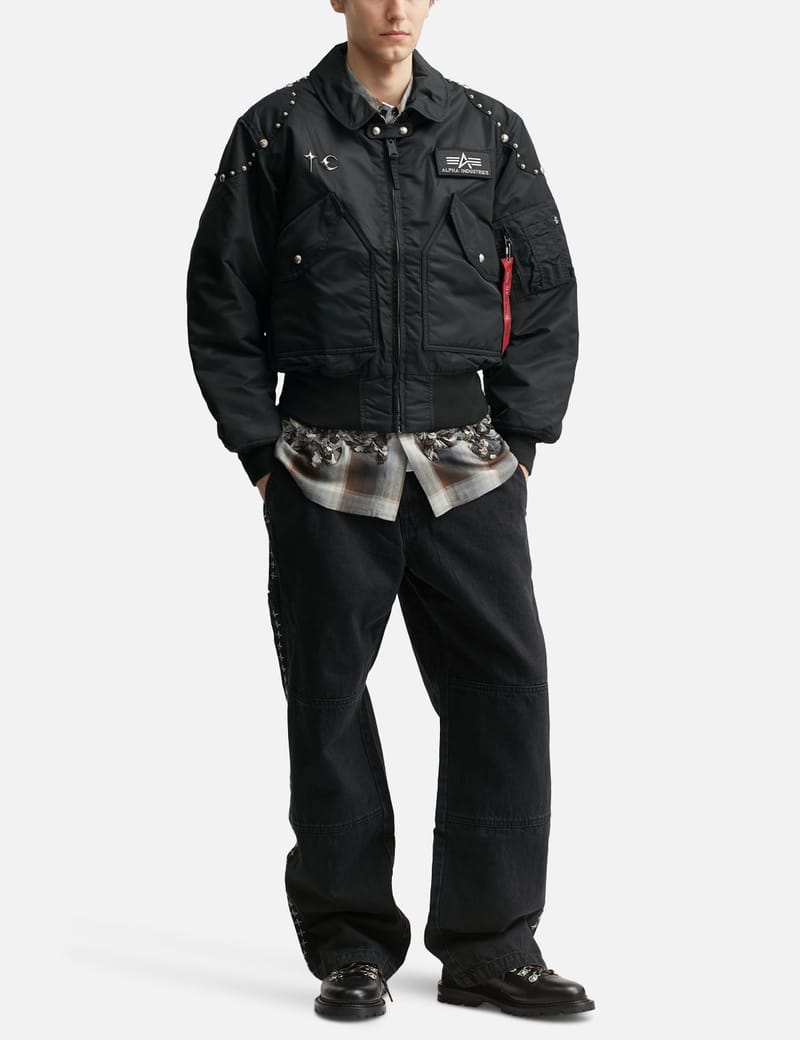 THUG CLUB thug club x Alpha Industries CWU 45/P Flight Jacket