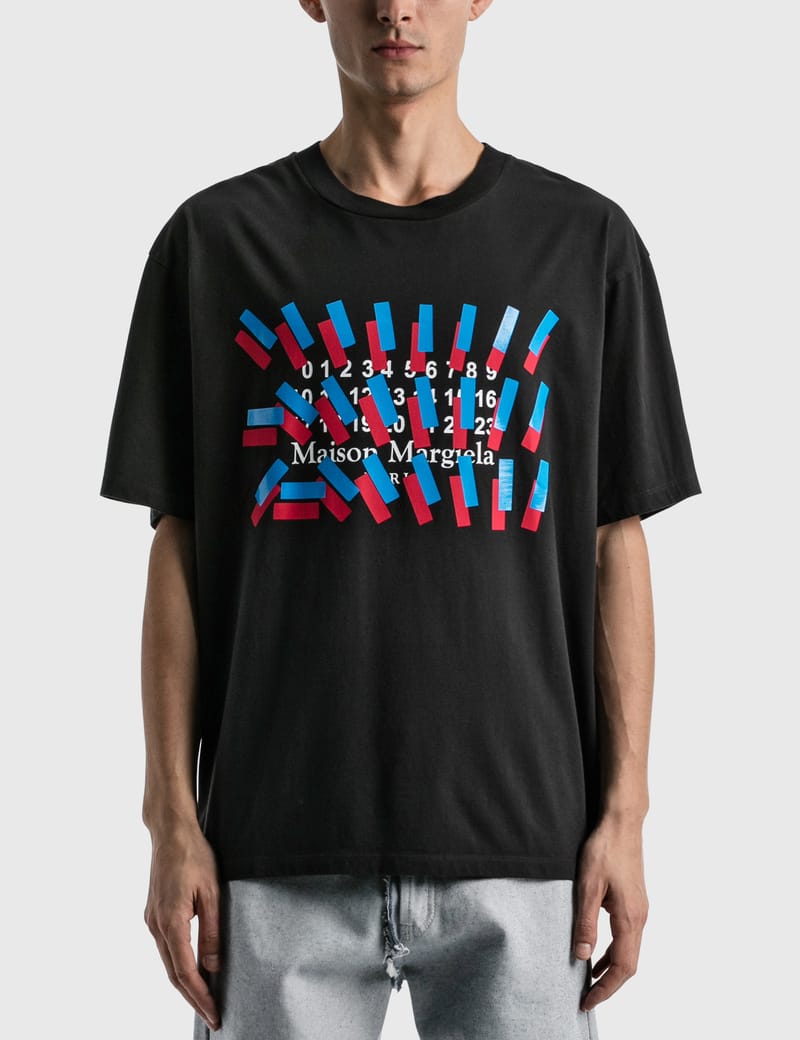 Maison Margiela - Tape Print T-shirt | HBX - Globally Curated