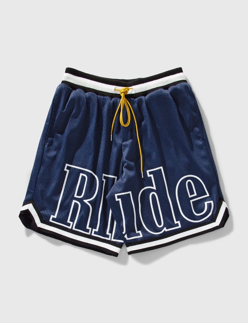 Rhude - Court Logo Shorts | HBX - Globally Curated Fashion and Lifestyle by  Hypebeast