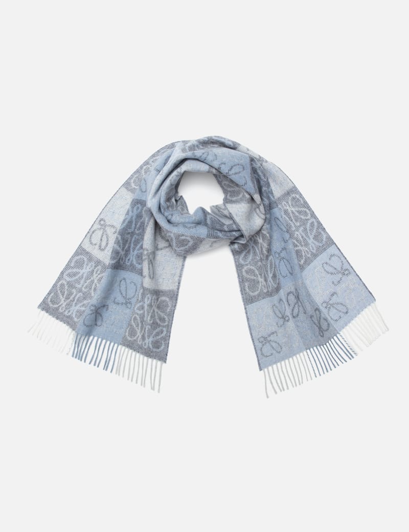 Loewe - Scarf in wool and cashmere | HBX - Globally Curated