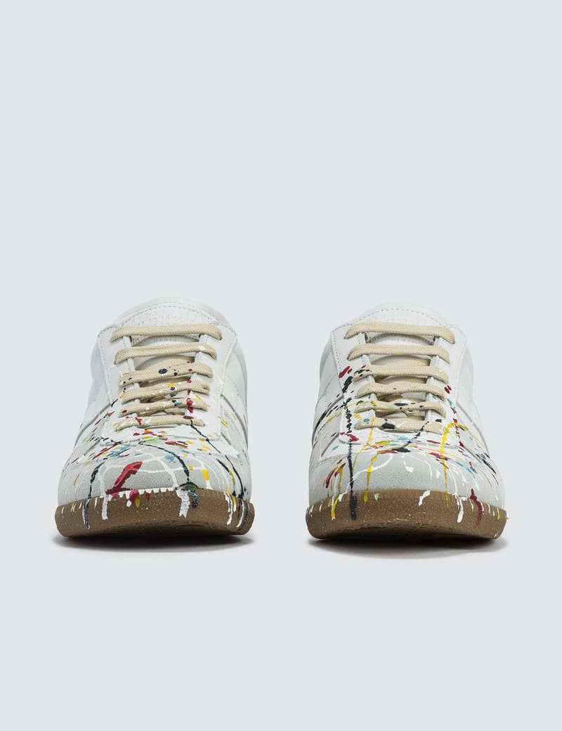 Maison Margiela - Hand-painted Replica Sneakers | HBX Maison Margiela - Hand-painted Replica Sneakers | HBX