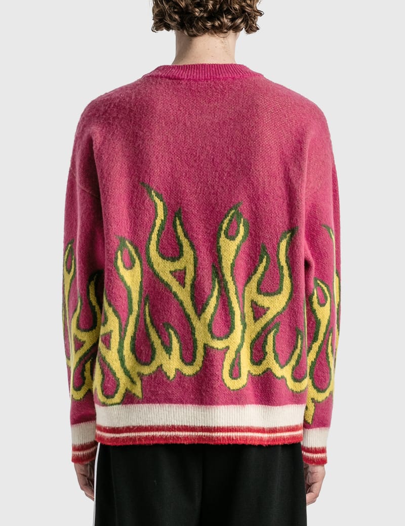 Palm Angels - Burning Sweater | HBX - Globally Curated Fashion and