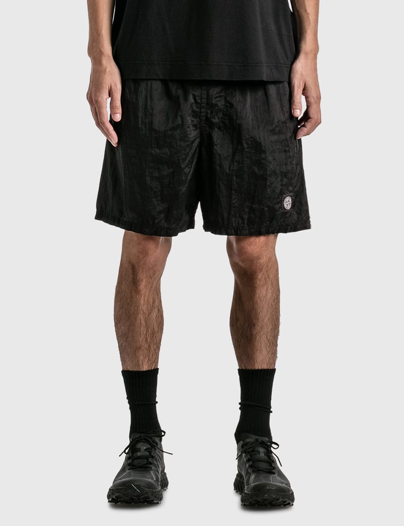 Stone Island - ECONYL® Regenerated Nylon Swim Trunks | HBX