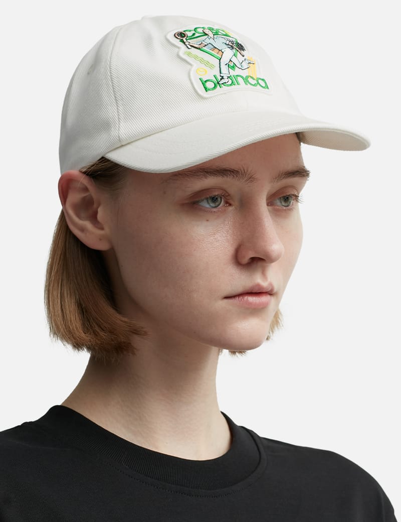 Casablanca - LE JEU EMBROIDERED CAP | HBX - Globally Curated 