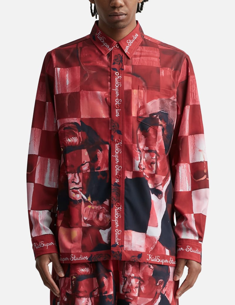 STRANGERS IN THE NIGHT BUTTON UP SHIRT