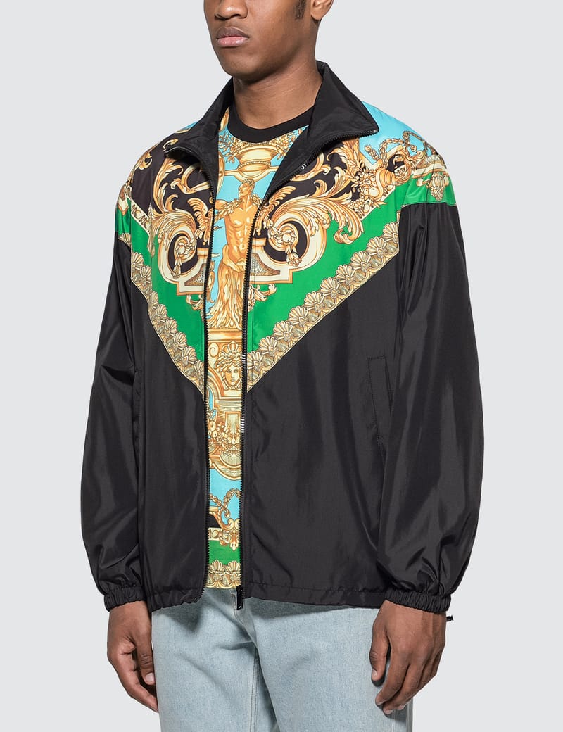 Versace Barocco Homme Print Track Jacket HBX Globally