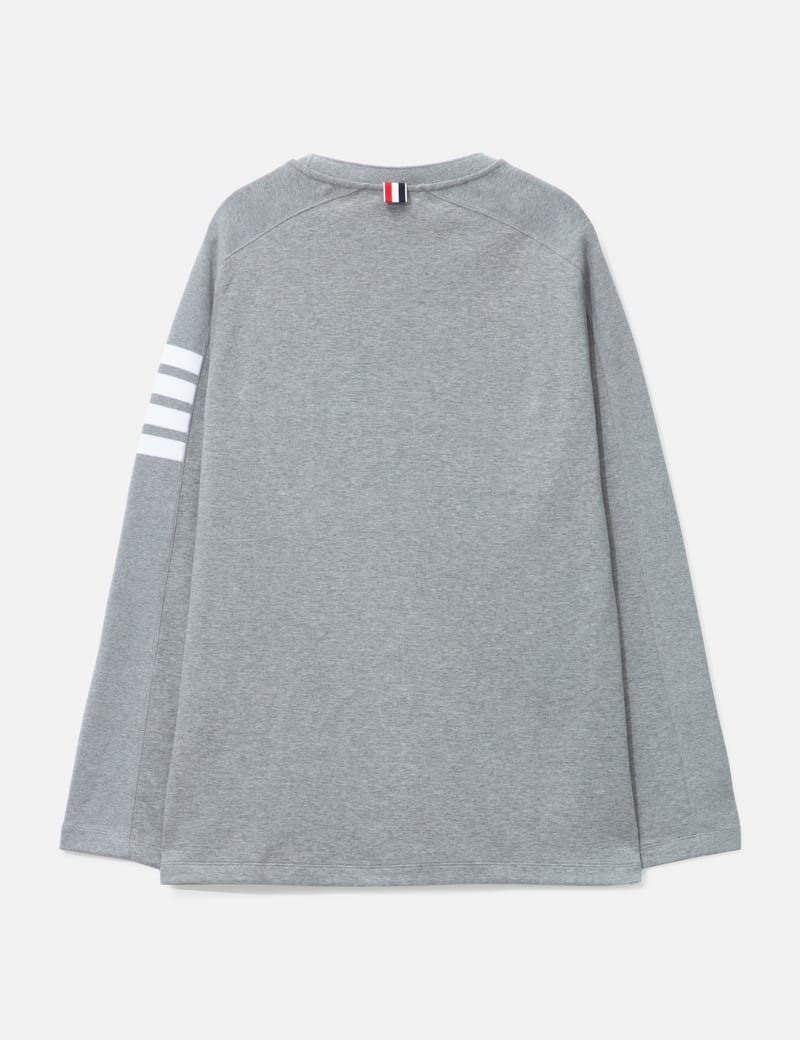 Thom Browne - Cotton 4-Bar Striped T-shirt | HBX - Globally