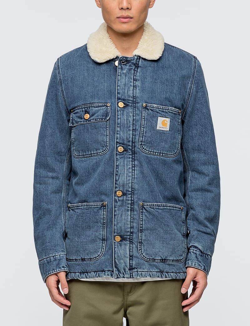 Carhartt phoenix 2025 coat denim