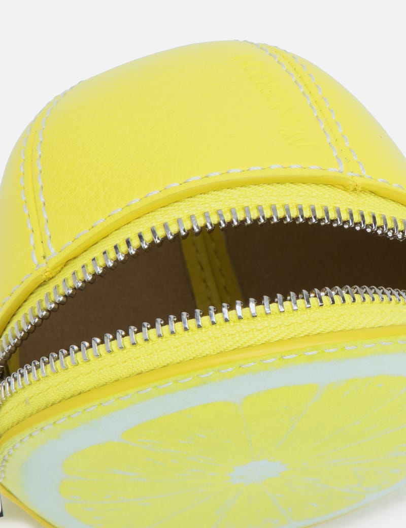 JW Anderson - Lemon Leather Bag | HBX - ハイプビースト JW Anderson - Lemon Leather Bag | HBX - ハイプビースト