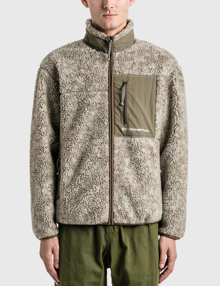 thisisneverthat® - SP Sherpa Fleece Jacket | HBX - Globally Curated ...