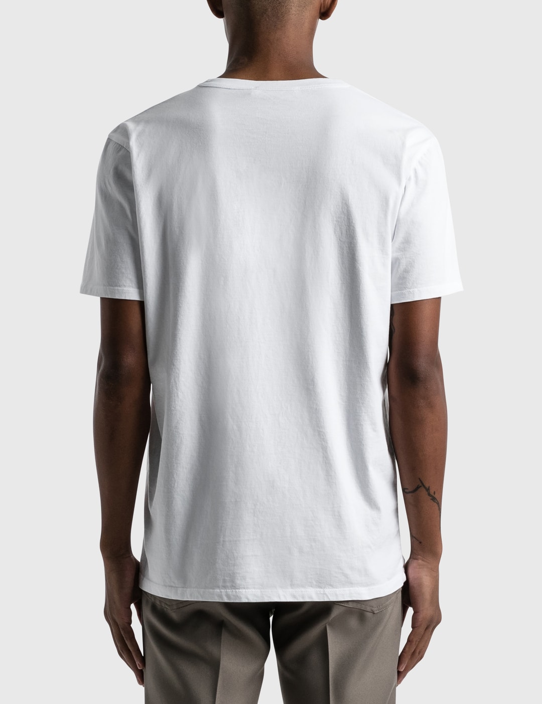 Maison Kitsuné - Profile Fox Patch Pocket T-shirt | HBX - Globally ...