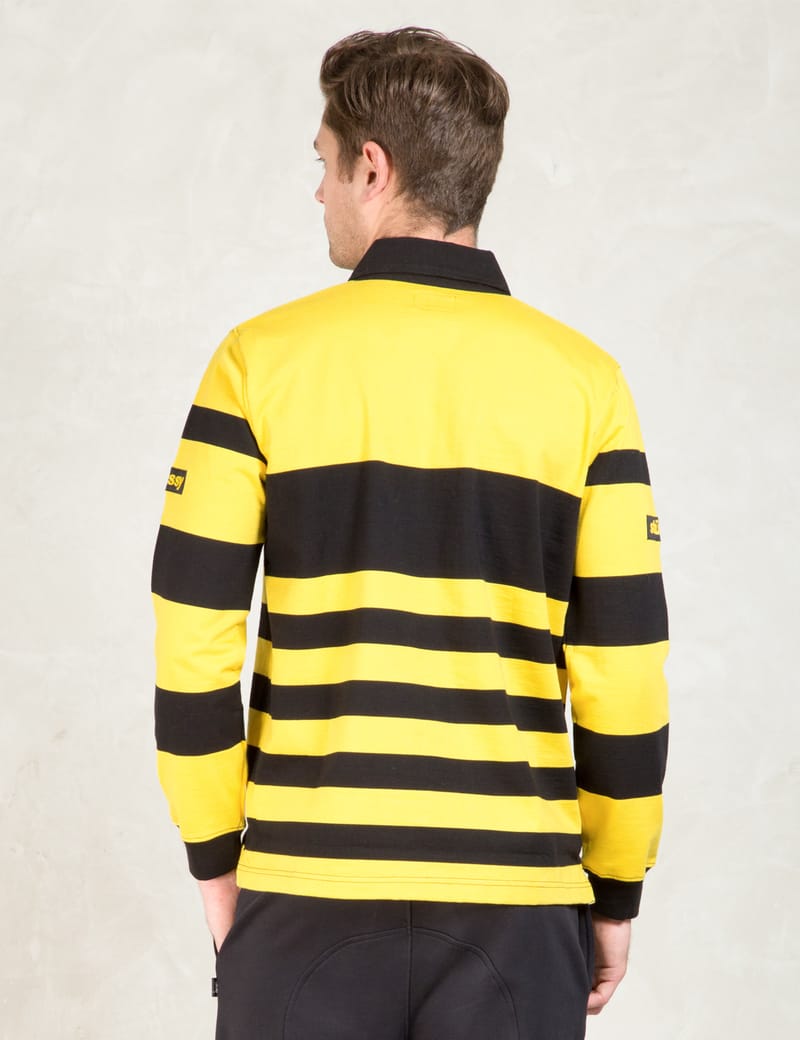 Stüssy - Yellow Stripe Team Rugby | HBX