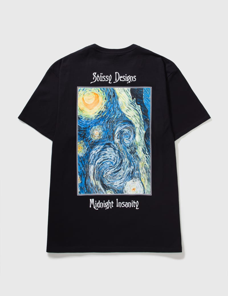 ★【STUSSY】★Stussy Midnight Insanity T-Shir.t Black★ Stüssy - Midnight Insanity T-shirt | HBX - Globally Curated