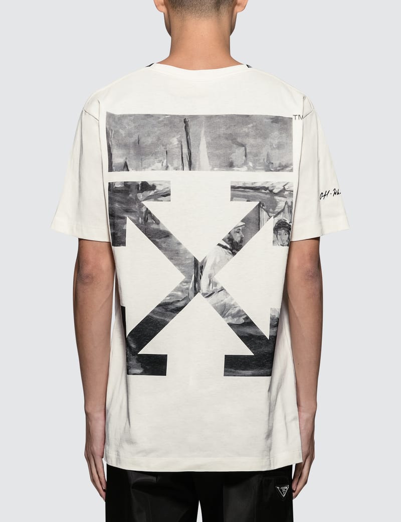 Off-White™ - Newspaper S/S Slim T-Shirt | HBX - Globally
