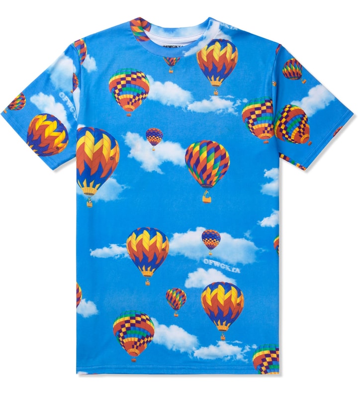 Odd Future - Blue OF Hot Air Balloon T-Shirt | HBX - HYPEBEAST 為