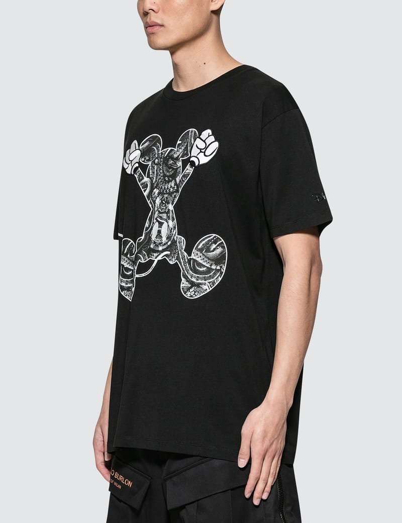 Tシャツ・カットソー Marcelo Burlon HAWAII MIX & MATCH SHIRT Marcelo Burlon Hawaiian Wings Graphic T-shirt White Men's - US