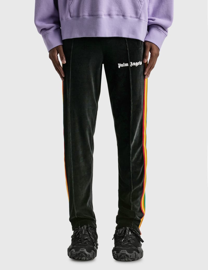 Palm Angels - Rainbow Chenille Track Pants | HBX - Globally