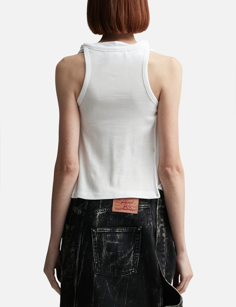 Y/PROJECT - Insert Scarf Tank Top | HBX - Globally Curated Y/PROJECT - Insert Scarf Tank Top | HBX - Globally Curated