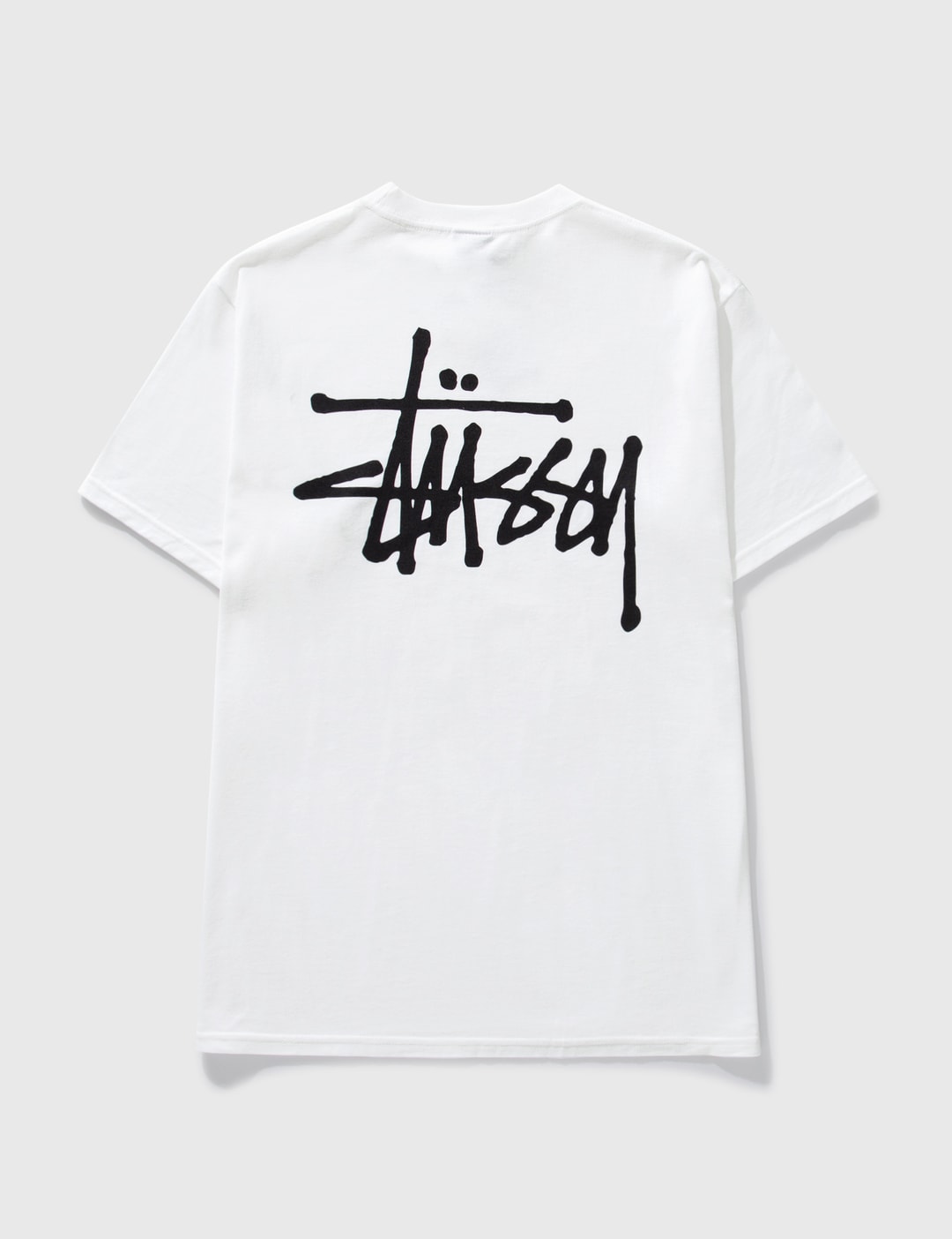 Stüssy - Basic Stüssy T-shirt | HBX - Globally Curated Fashion and ...