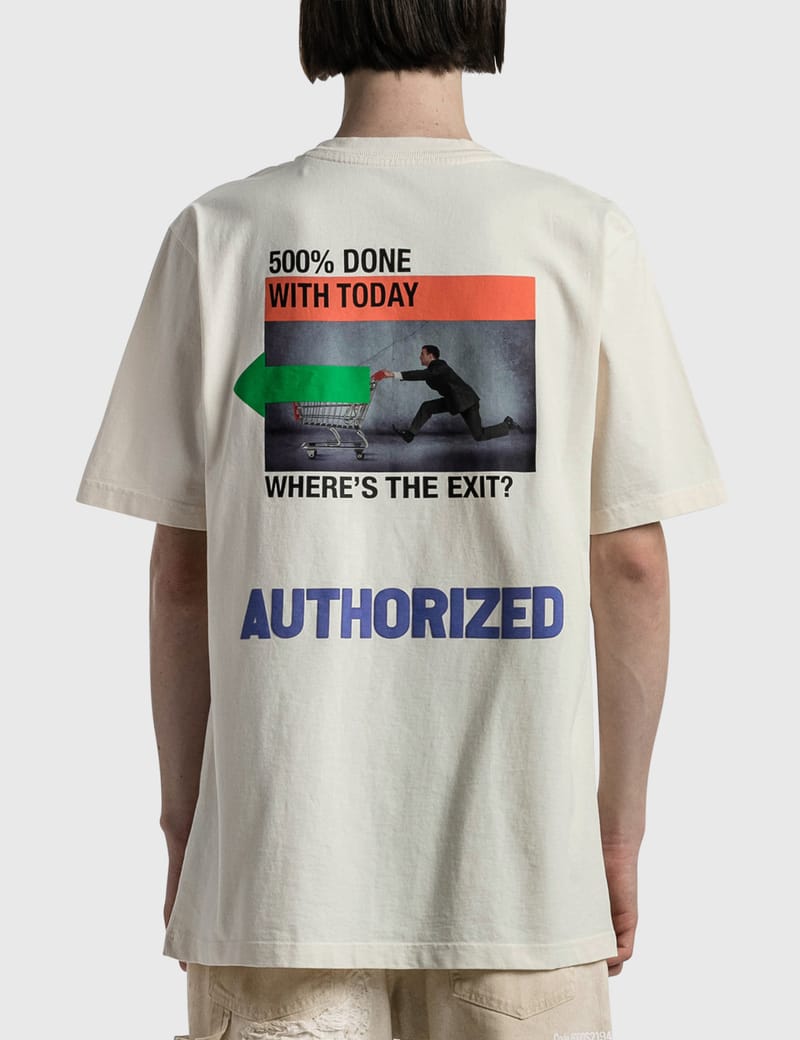 Heron Preston - A.F. Authorized T-shirt | HBX - Globally