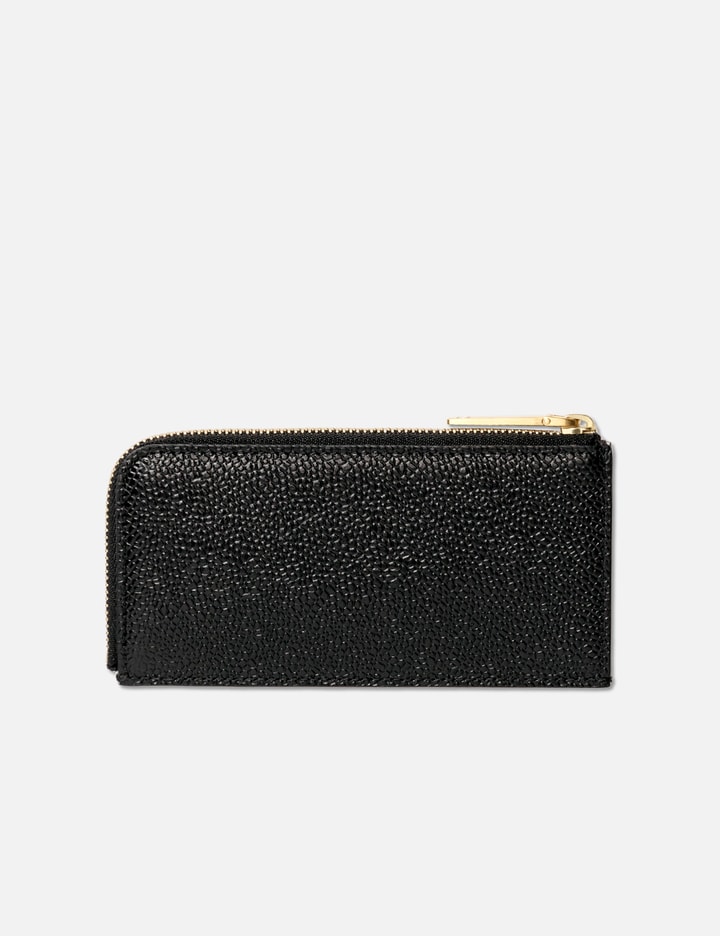 Thom Browne Half Zip Around Wallet In Pebble Grain HBX Globally