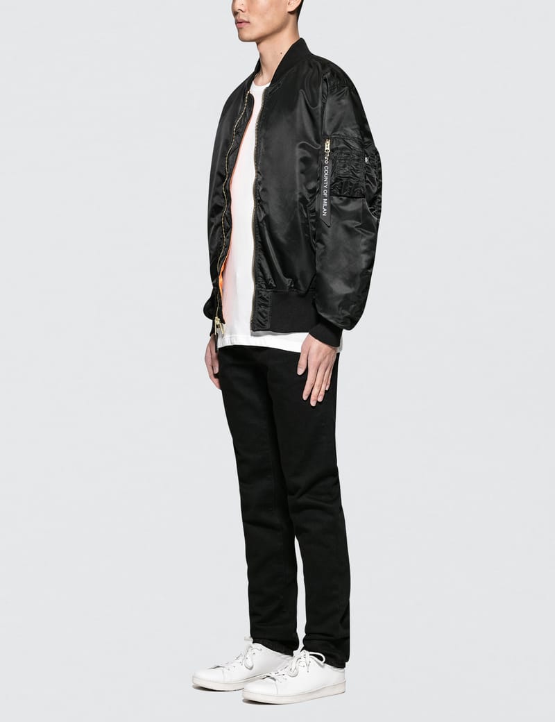 Marcelo Burlon - Tiger Alpha MA-1 Jacket | HBX