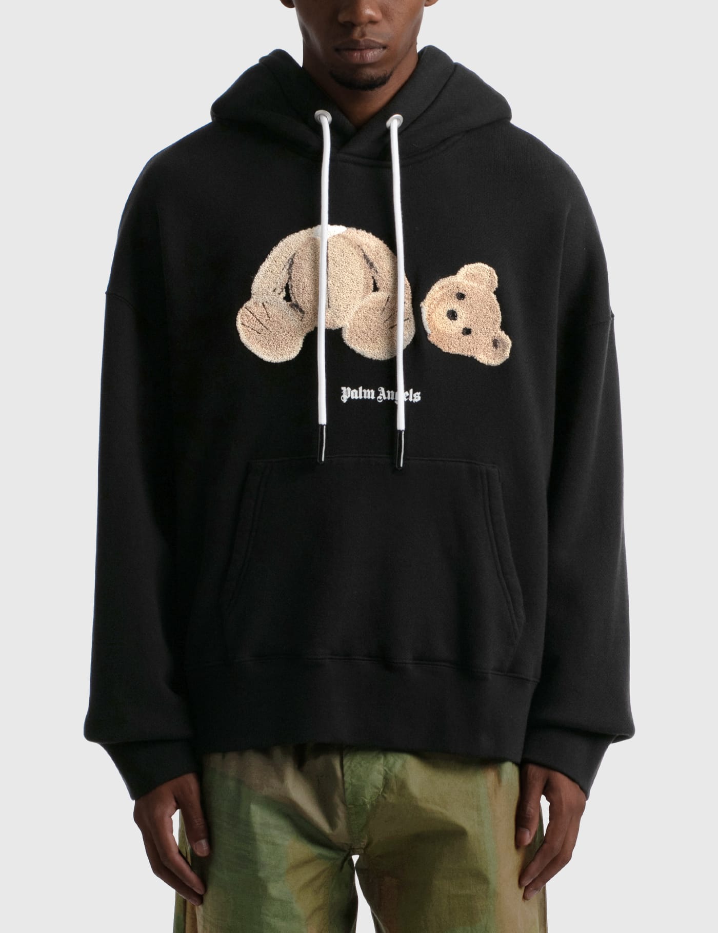 Palm Angels - Bear Hoodie | HBX - Globally Curated Fashion and 