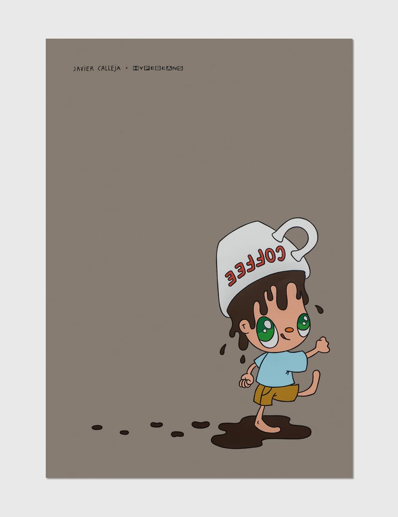 Hypebeans - Javier Calleja For HYPEBEANS “Cafeto” ポスター | HBX