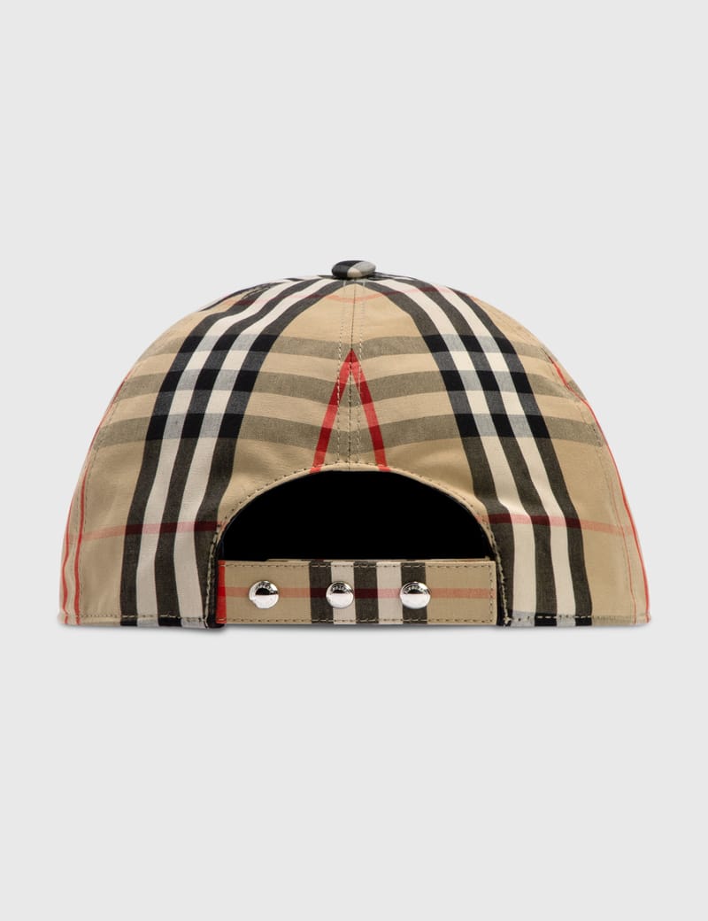 Burberry - TB チェック ベースボール キャップ | HBX
