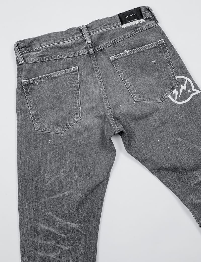 Denim By Vanquish Fragment Paint Tapered Denim Jeans