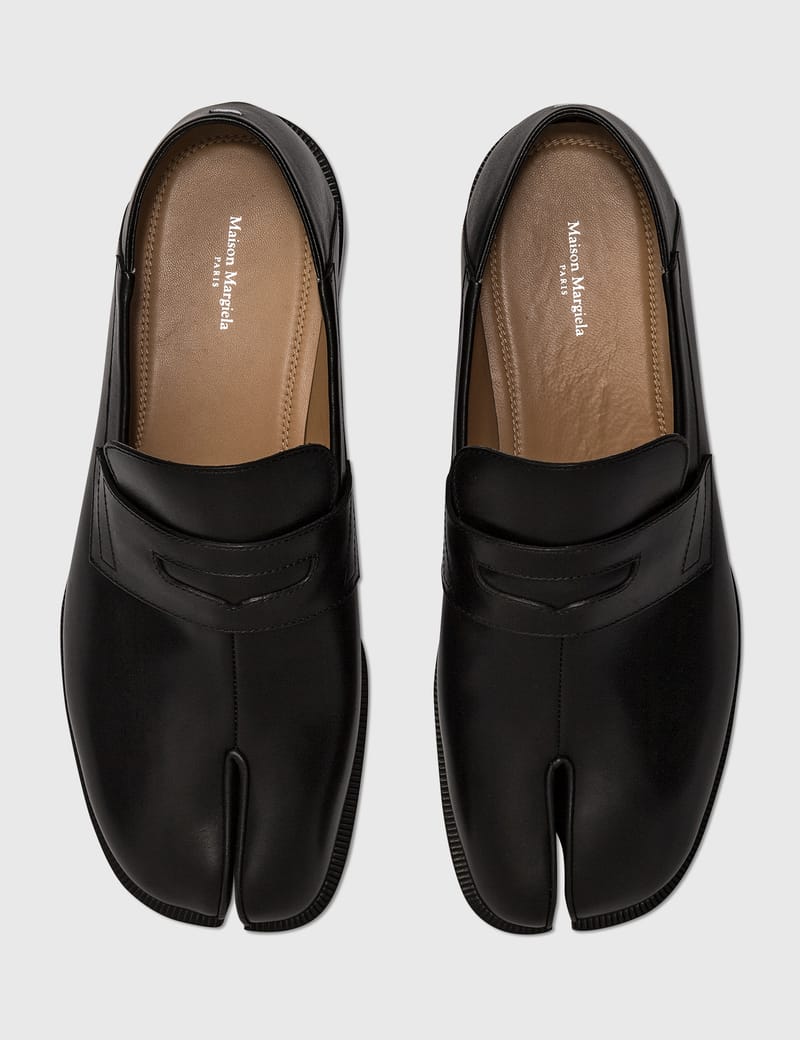 Maison Margiela - Tabi Penny Loafers | HBX - Globally